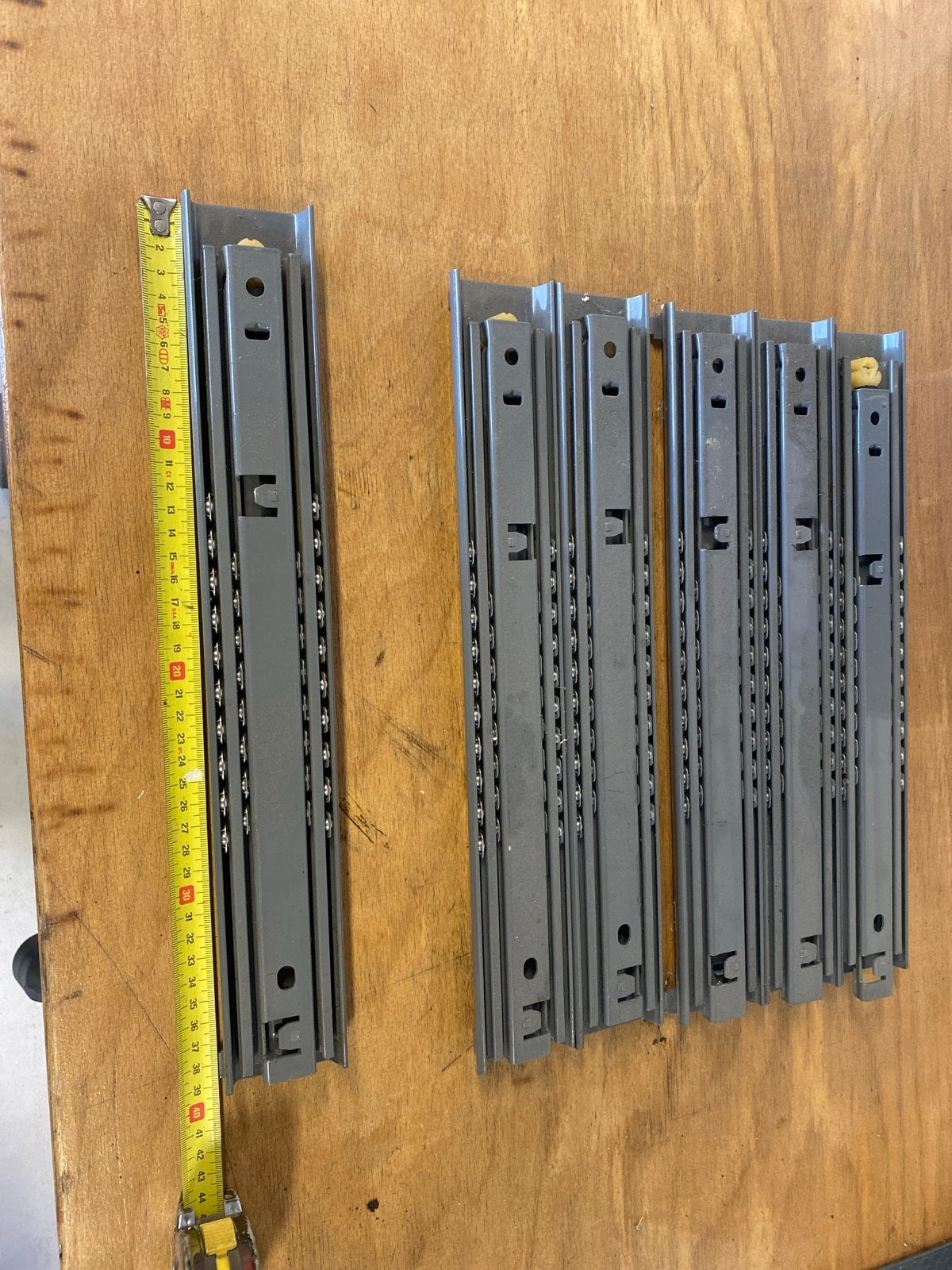 Ladegeleiders 39-80 cm uitschuifbaar, Ophalen, Gebruikt