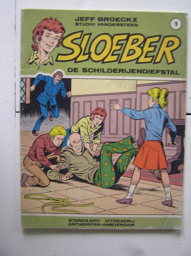 Sloeber. 1 - 2 - 4, Boeken, Stripboeken, Gelezen, Meerdere stripboeken, Ophalen of Verzenden