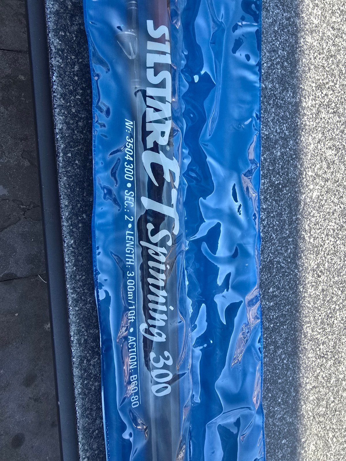 Silstar ET Spinning 300 Werphengel - 3.00m, 60-80g actie, Watersport en Boten, Hengelsport | Algemeen, Ophalen of Verzenden, Zo goed als nieuw
