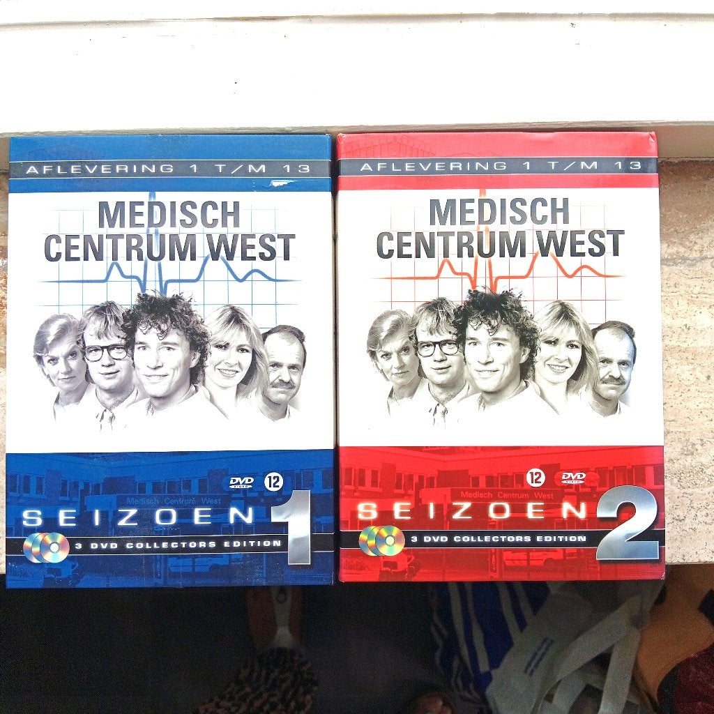 Medisch Centrum West Seizoen 1+2  DVD Boxset, Waargebeurd drama, Nederlands, Zo goed als nieuw, Vanaf 12 jaar