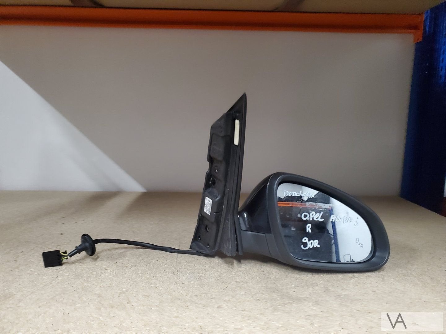 Opel Astra J 2009 - 2016 spiegel rechts DODEHOEK 9 draden, Auto-onderdelen, Gebruikt, -, -, Opel