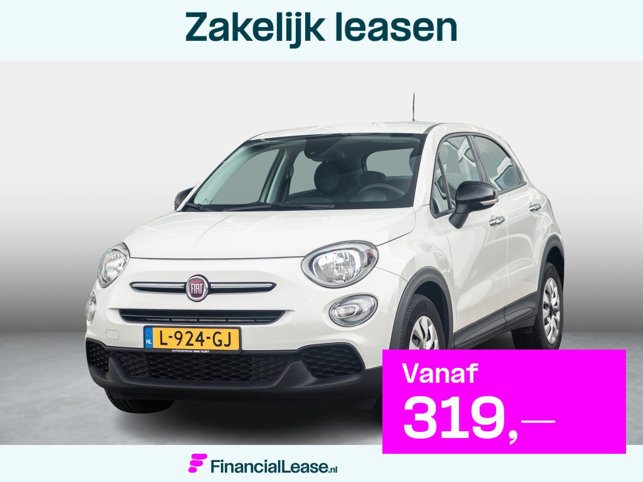 Fiat 500X 1.0 FireFly Turbo 120pk Cult, Voorwielaandrijving, Stof, Start-stop-systeem, Met garantie (alle)