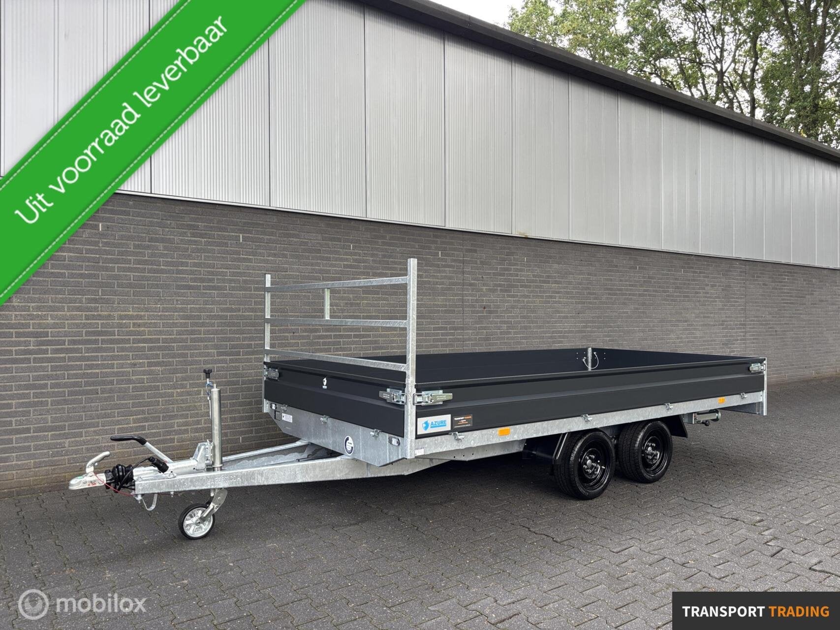 Hapert Azure 2700 KG multitransporter 405x200 + oprijpakket!, Auto diversen, Transport Trading, Nieuw, Info@transporttrading.nl