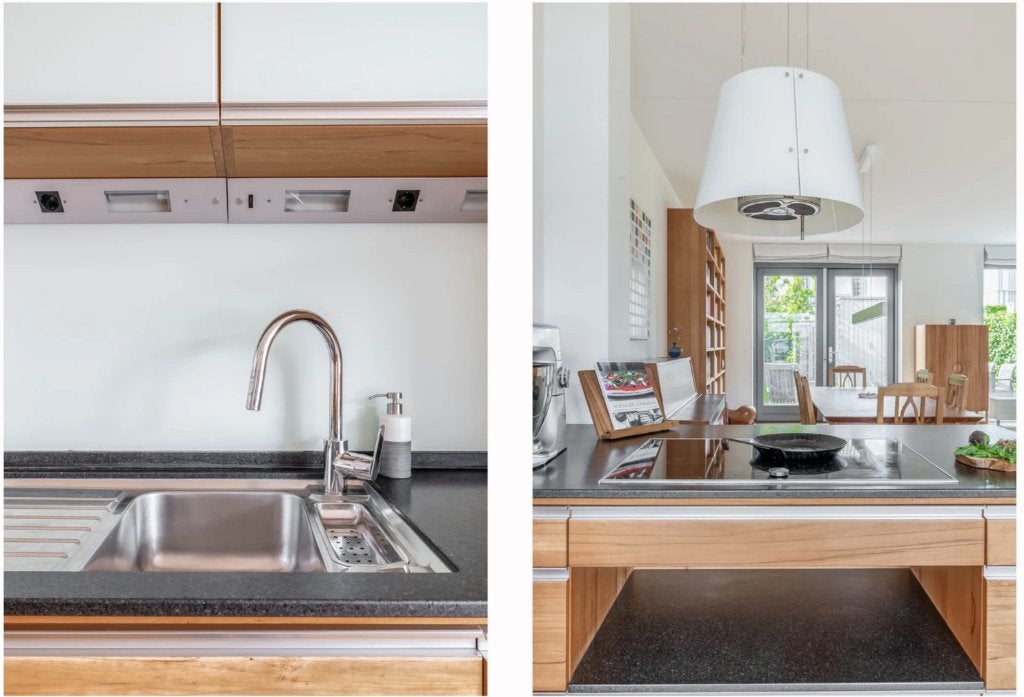 TEAM 7 design keuken – massief hout – NEFF & Bosch, Huis en Inrichting, Keuken | Complete keukens, Ophalen, Gebruikt, Overige kleuren