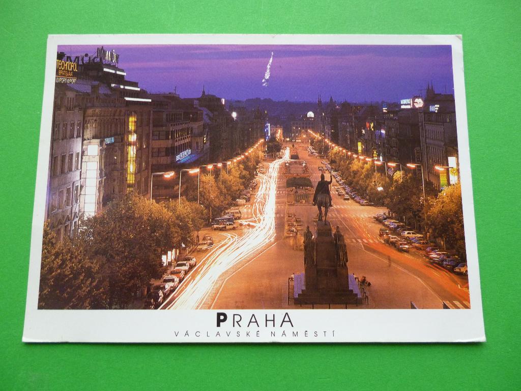 ansichtkaart Praag Tsjechie, Ophalen of Verzenden, 1980 tot heden, Gelopen, Overig Europa