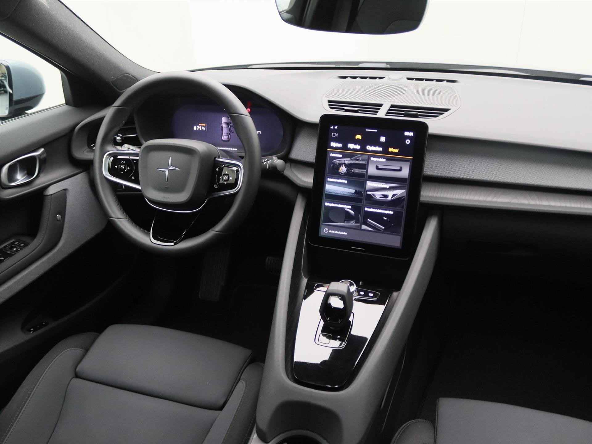 Polestar 2 Long Range Dual Motor 408PK 78kWh 91% SoH [ PILOT, Auto's, Polestar 2, Stof, Gebruikt, Zwart