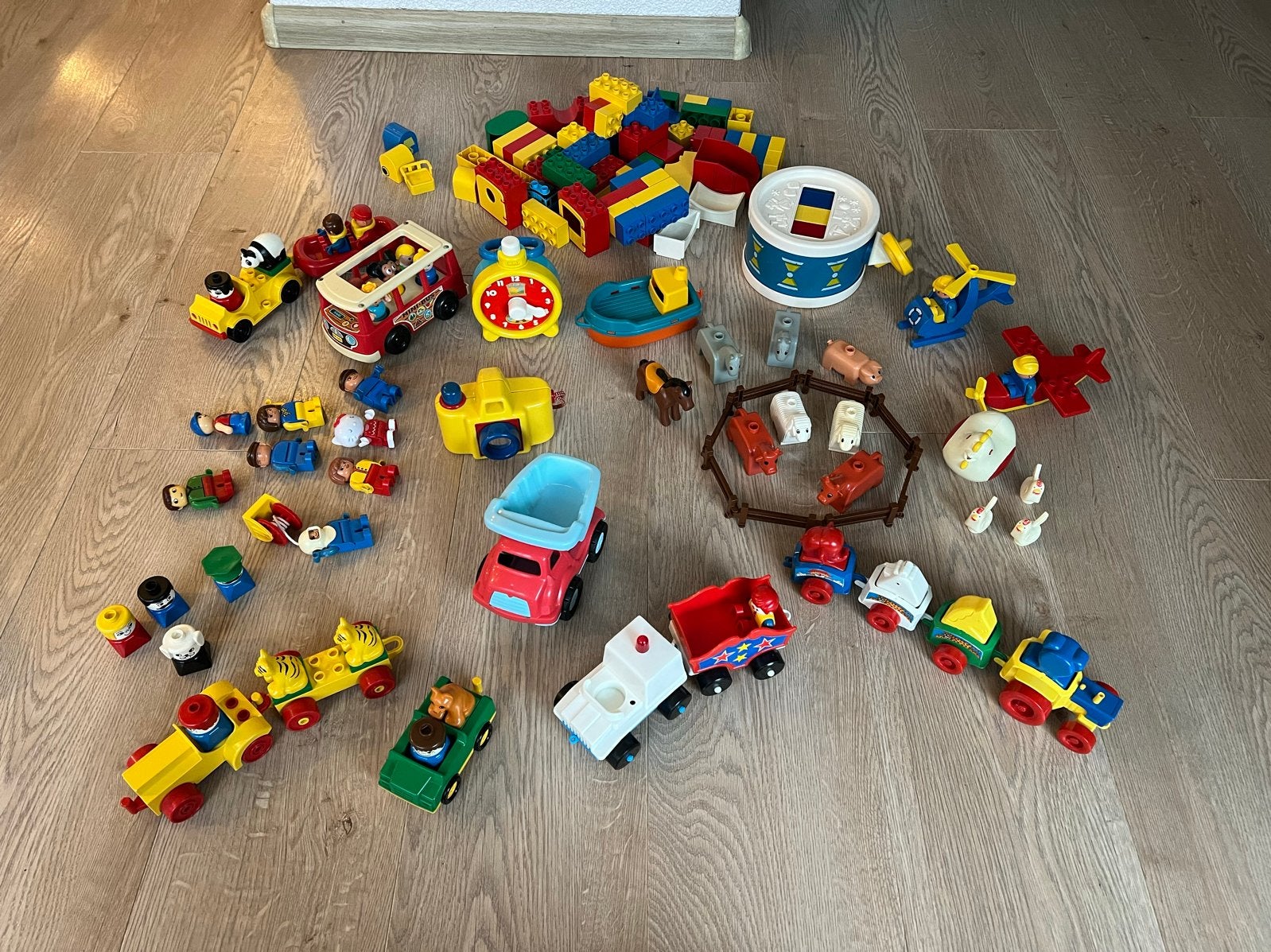 Grote partij Duplo en ander speelgoed, Ophalen of Verzenden, Gebruikt, Jongen of Meisje