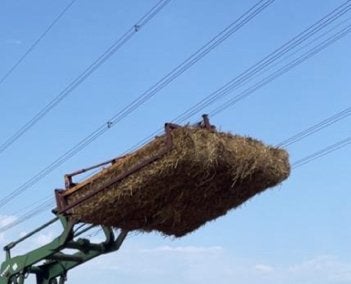 Meijer pakkenklem en verzamelwagen, Zakelijke goederen, Agrarisch | Werktuigen, Ophalen, Veehouderij