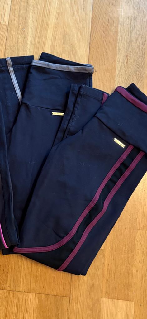 2 Deblon leggings in maat S, Zwart, Ophalen of Verzenden, Fitness of Aerobics, Maat 36 (S)