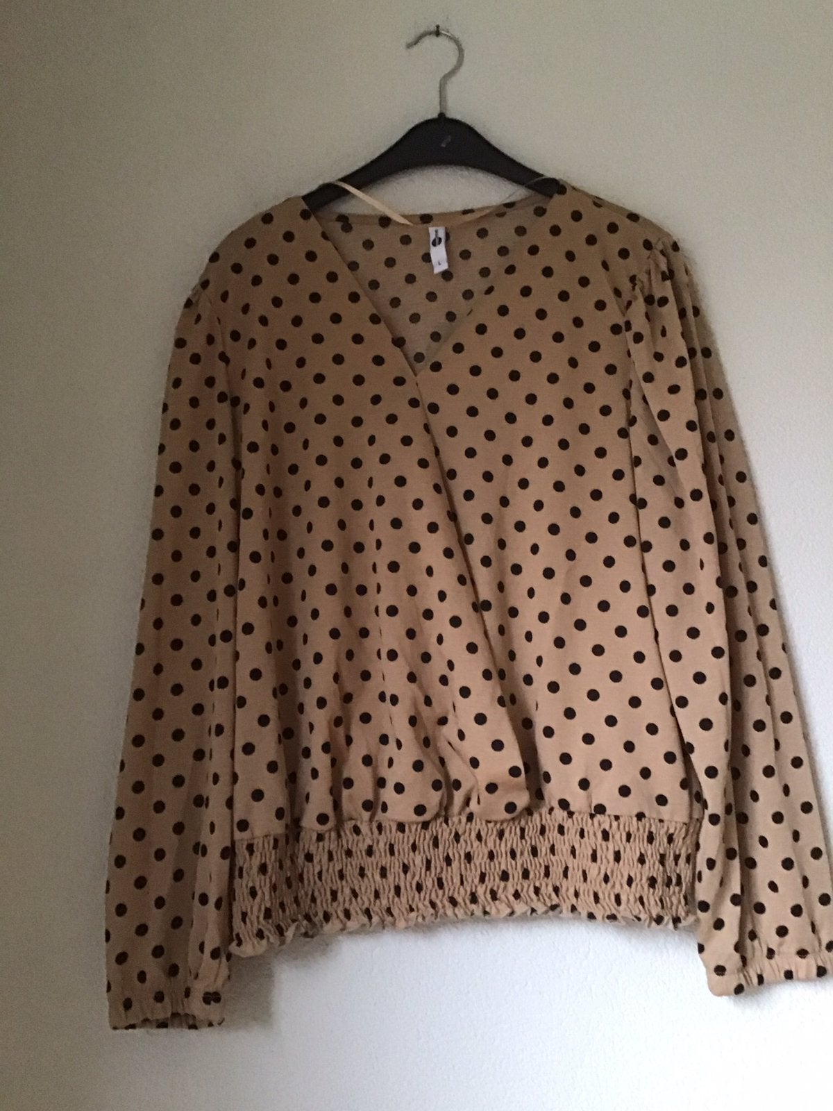 Nieuwe Everme Blouse zwart/karamel maat L, Ophalen of Verzenden, Nieuw, Maat 42/44 (L), Overige kleuren