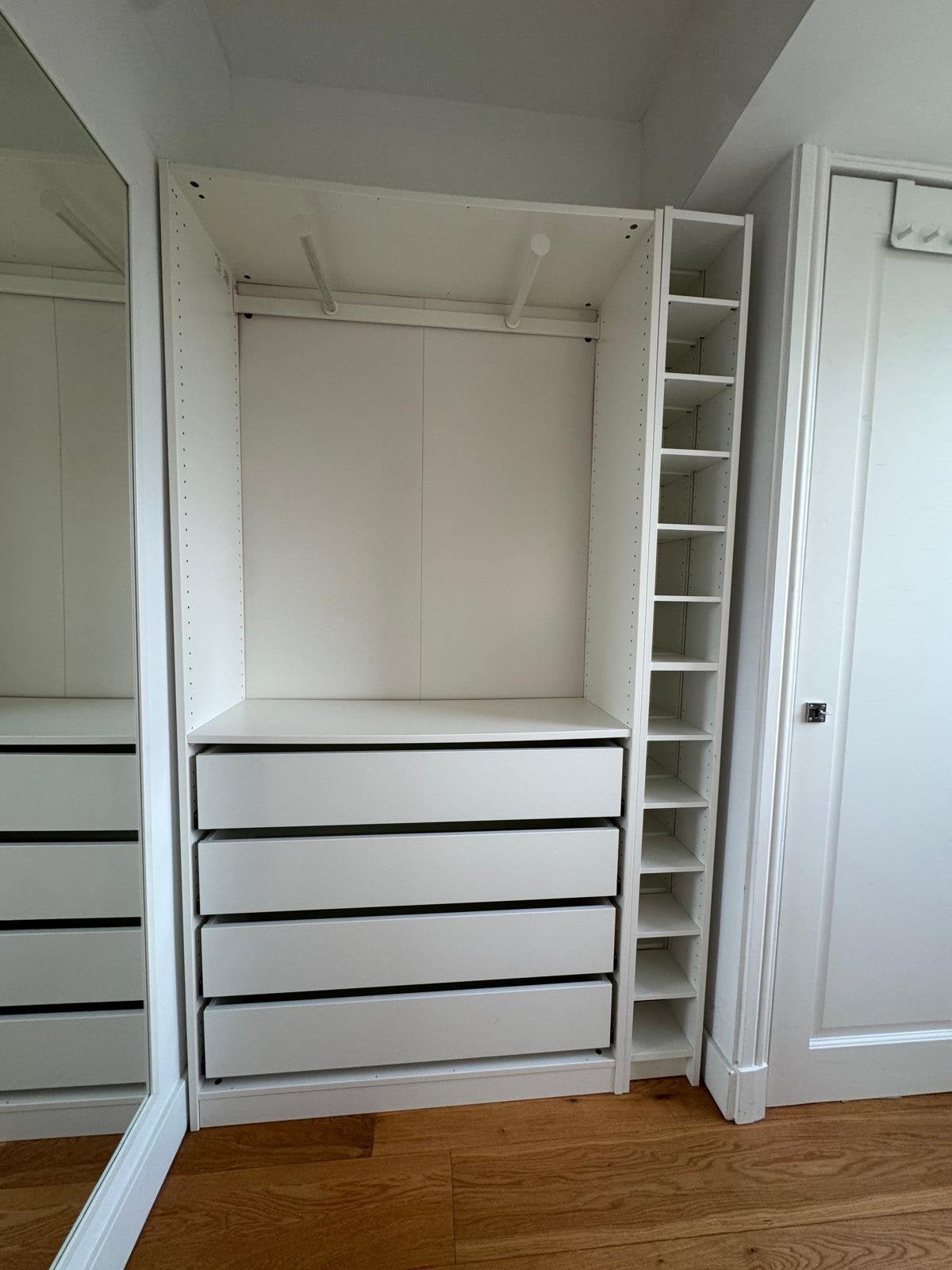 2 stuks IKEA PAX KAST (201 cm bij 35 cm), Huis en Inrichting, Kasten | Stellingkasten, Gebruikt, Ophalen