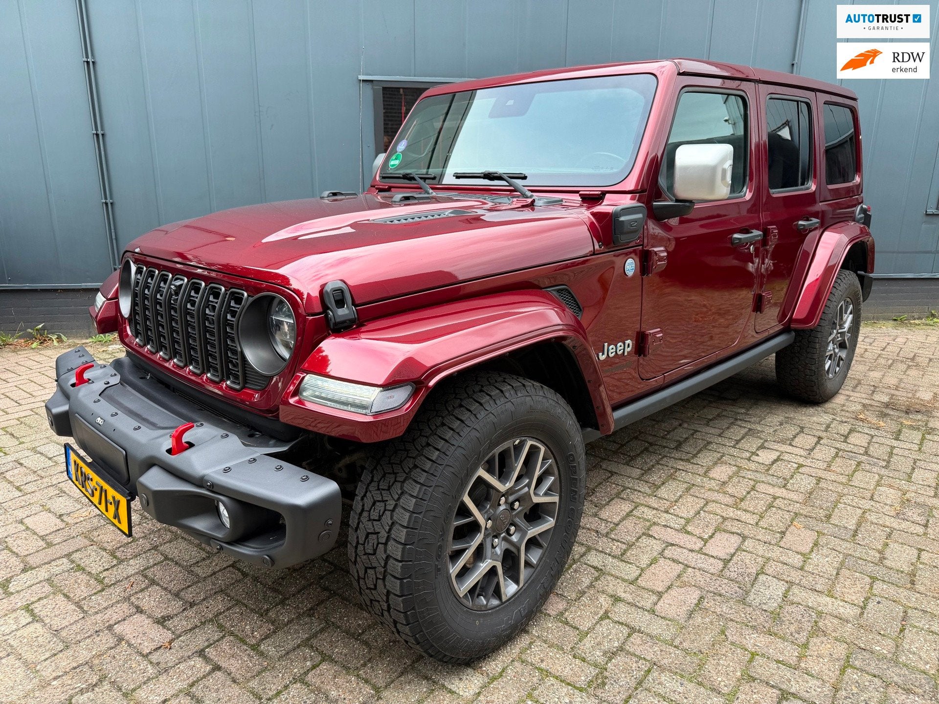 Jeep WRANGLER UNLIMITED 4xe 380 Overland, Auto's, Jeep, Automaat, 4 cilinders, Cabriolet, 2248 kg