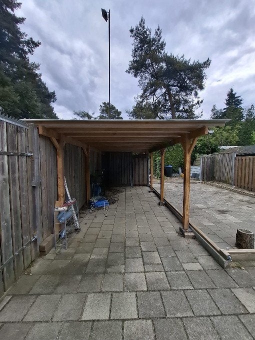 overkapping, Ophalen, Zo goed als nieuw, Veranda