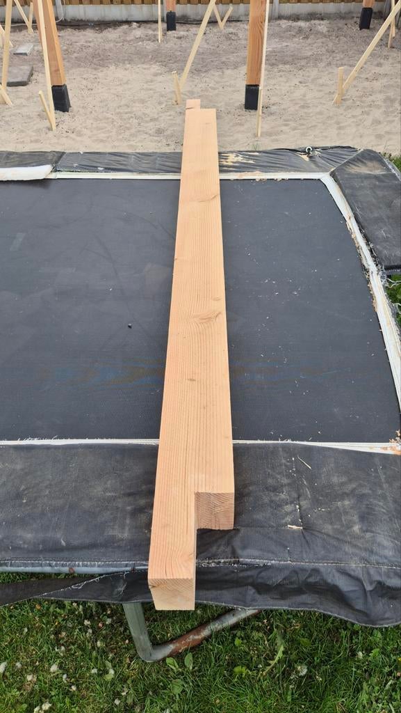 Douglas balk 15x15 cm, 210 cm lang - Nieuw, Doe-het-zelf en Verbouw, Hout en Planken, Ophalen, Nieuw, 200 tot 250 cm, 50 mm of meer