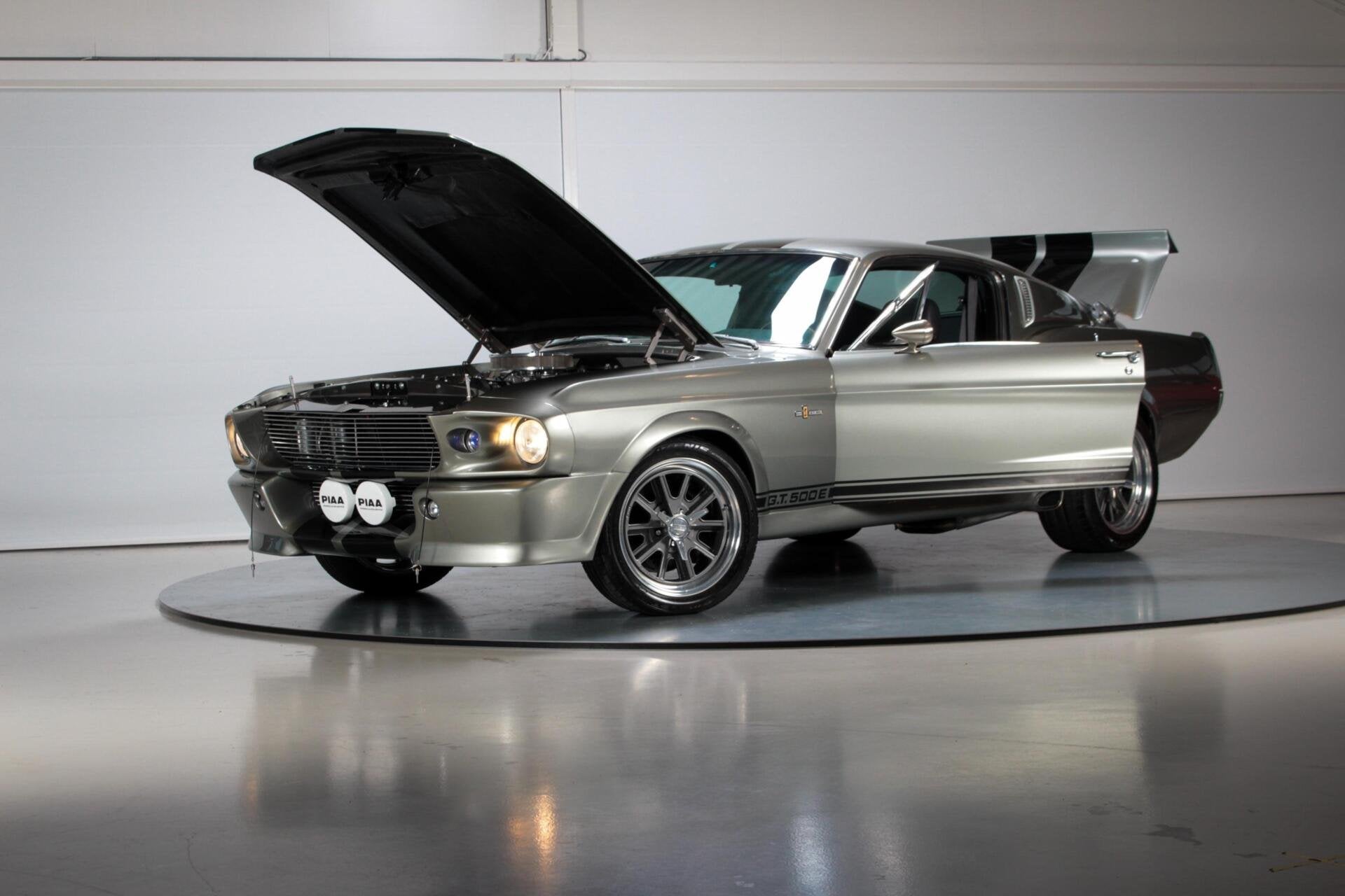 Ford USA Mustang "Eleanor" GT500E | Built by PTTM, Auto's, Lederen bekleding, Achterwielaandrijving, Zwart, Overige carrosserieën