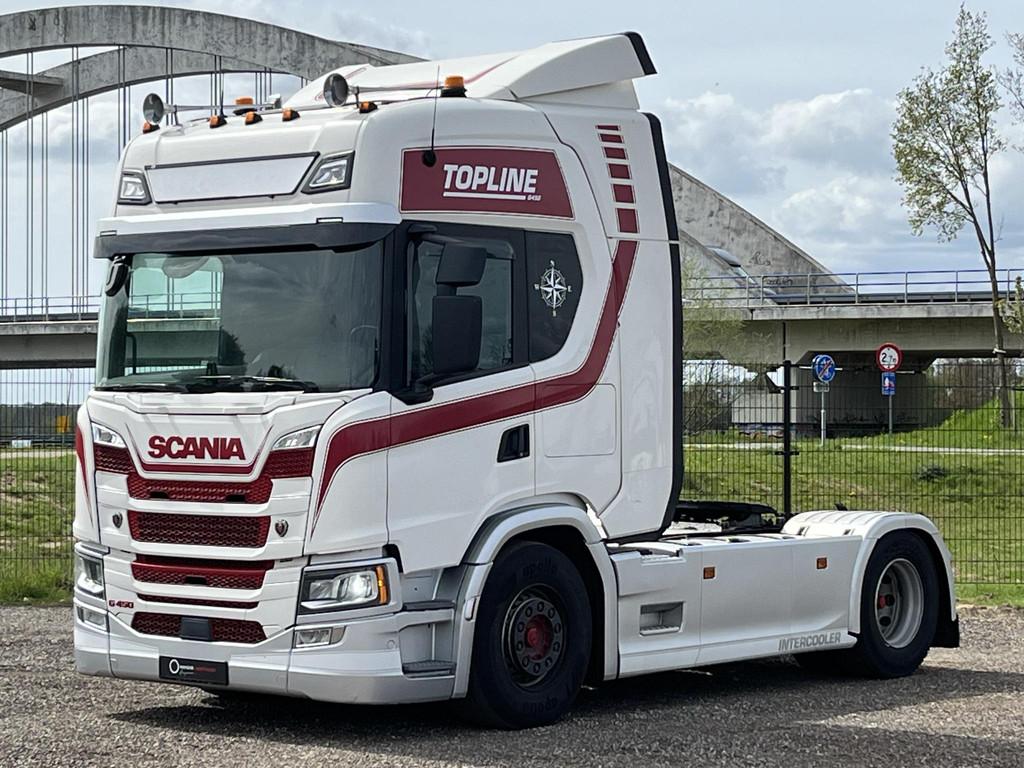 Scania G450 | Highline | Leather seats, Auto's, Vrachtwagens, Stof, Euro 6, Scania, Bedrijf