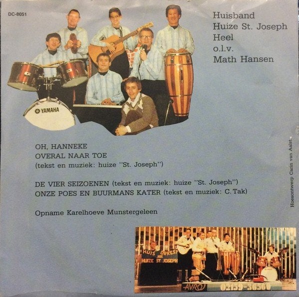 Huisband Huize St.Joseph HEEL-Onze Poes En Buurman PIRAAT EP, Cd's en Dvd's, Vinyl Singles, Ophalen, Gebruikt, EP, EP