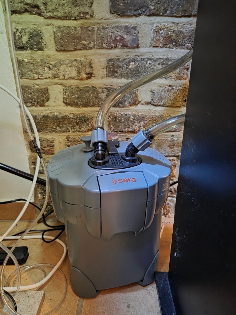 ​Juwel Rio 125 compleet met meubel en vissen - Direct weg, Ophalen, Gebruikt, Gevuld zoetwateraquarium, Pomp