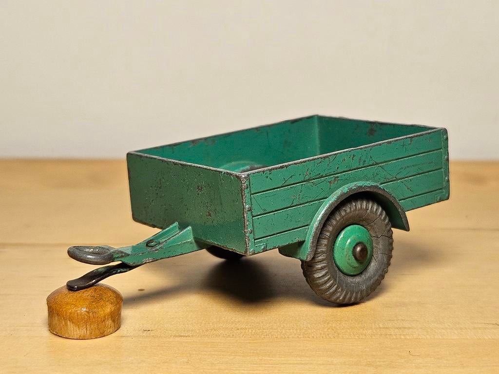 Dinky Toys 341 Land Rover Trailer - Vintage Speelgoed, Hobby en Vrije tijd, Modelauto's | 1:43, Ophalen of Verzenden, Gebruikt