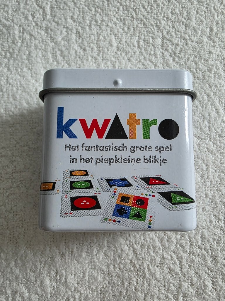 Spel kwatro, Ophalen of Verzenden, Zo goed als nieuw