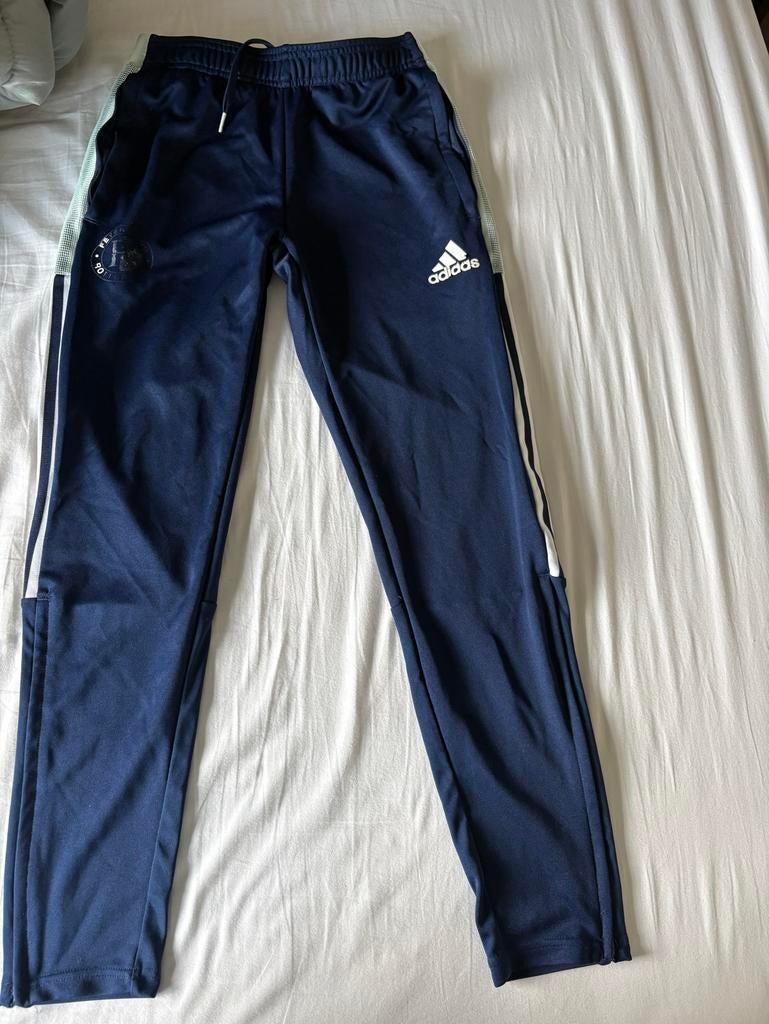 Feyenoord trainingsbroek, Blauw, Ophalen of Verzenden, Voetbal, Gedragen