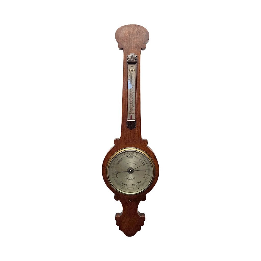 Antiek Engelse banjobarometer van M. Rhodes & Sons, Antiek en Kunst, Ophalen