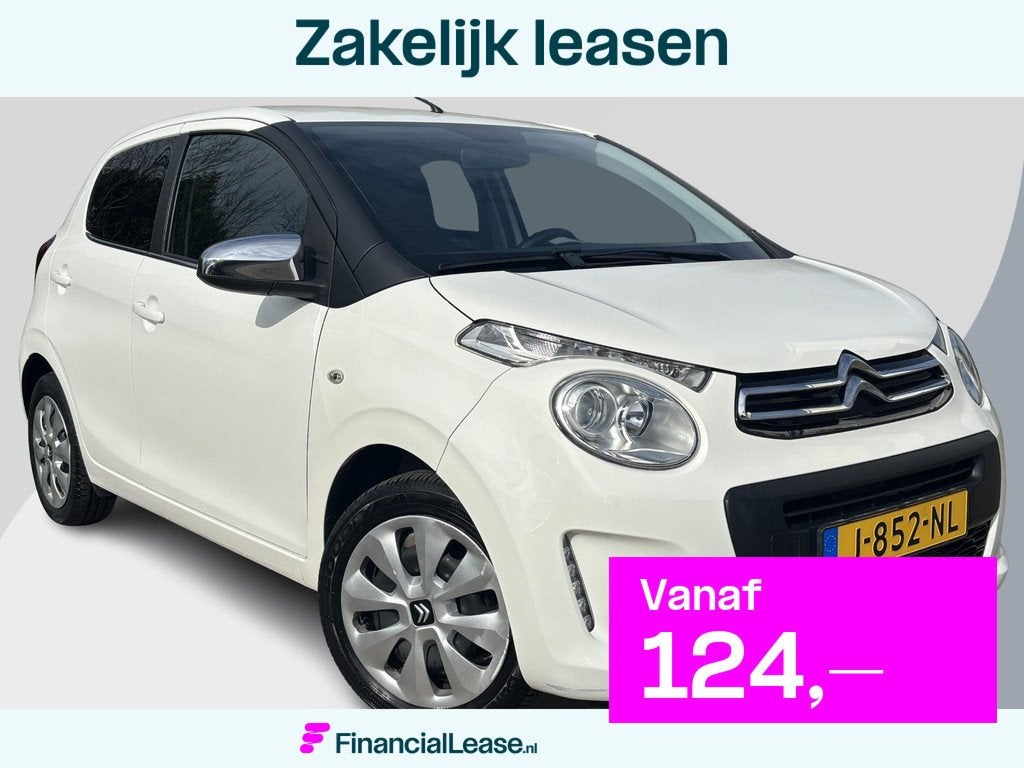 Citroen C1 1.0 VTi Feel 72pk | Cruise control | Bluetooth |, Voorwielaandrijving, Stof, Gebruikt, Euro 6