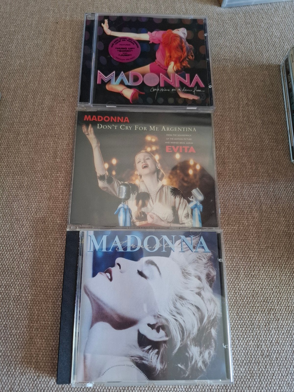 Cd's Madonna., Ophalen, Zo goed als nieuw