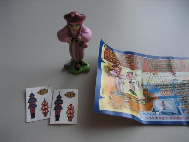 2 Kinder Surprise Ei poppetjes 'Ralf' & 'Angelika', Verzamelen, Ophalen of Verzenden, Nieuw, Overige typen