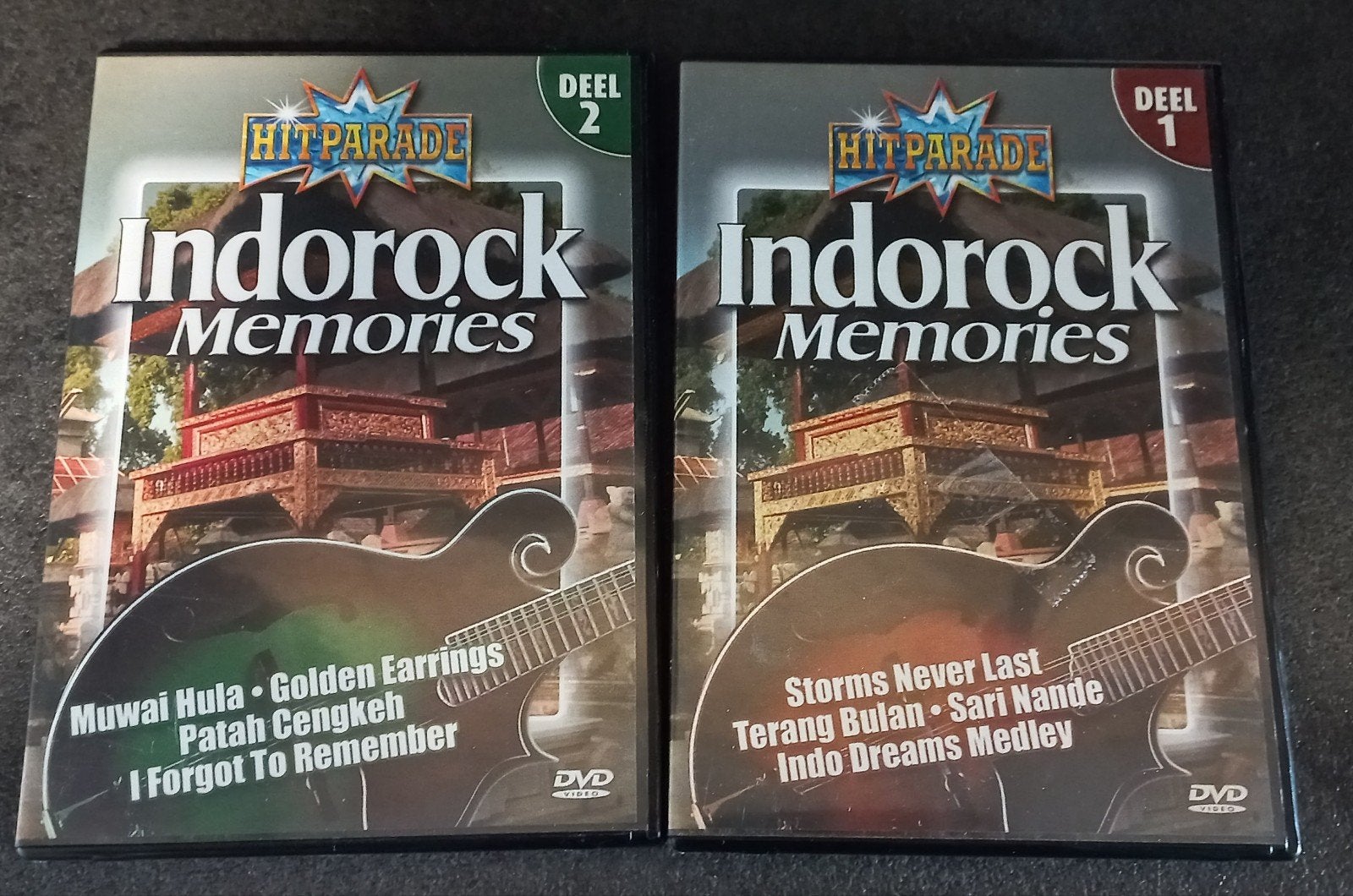 Indorock Memories DVD Deel 1 & 2 - Hitparade Muziek nummer 2, Cd's en Dvd's, Alle leeftijden, Ophalen of Verzenden