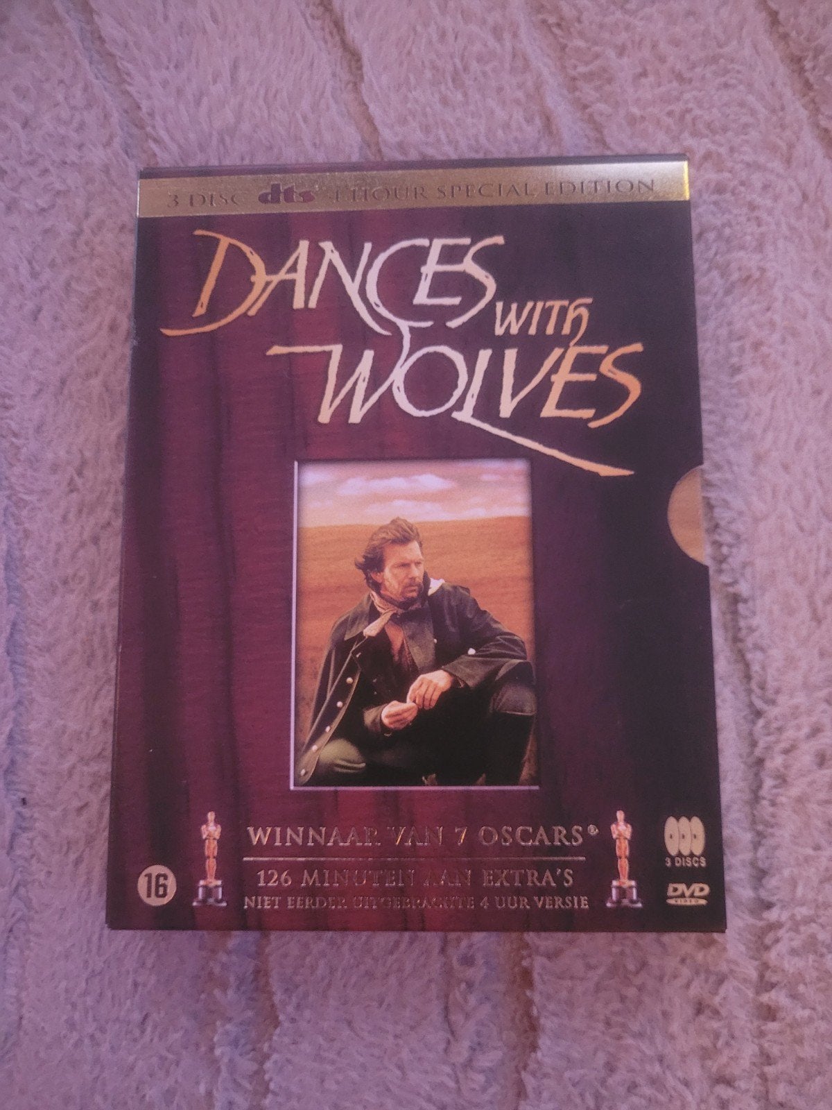 dances with wolven 3 disc special, Vanaf 16 jaar, Verzenden, Zo goed als nieuw, Actie en Avontuur