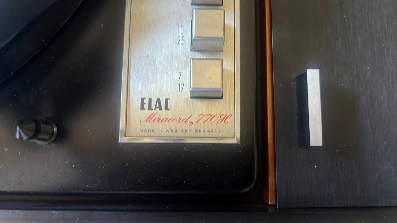 Elac miracord 770H Automaat, Elac straat duitsland, Zo goed als nieuw, Platenspeler, Nvt
