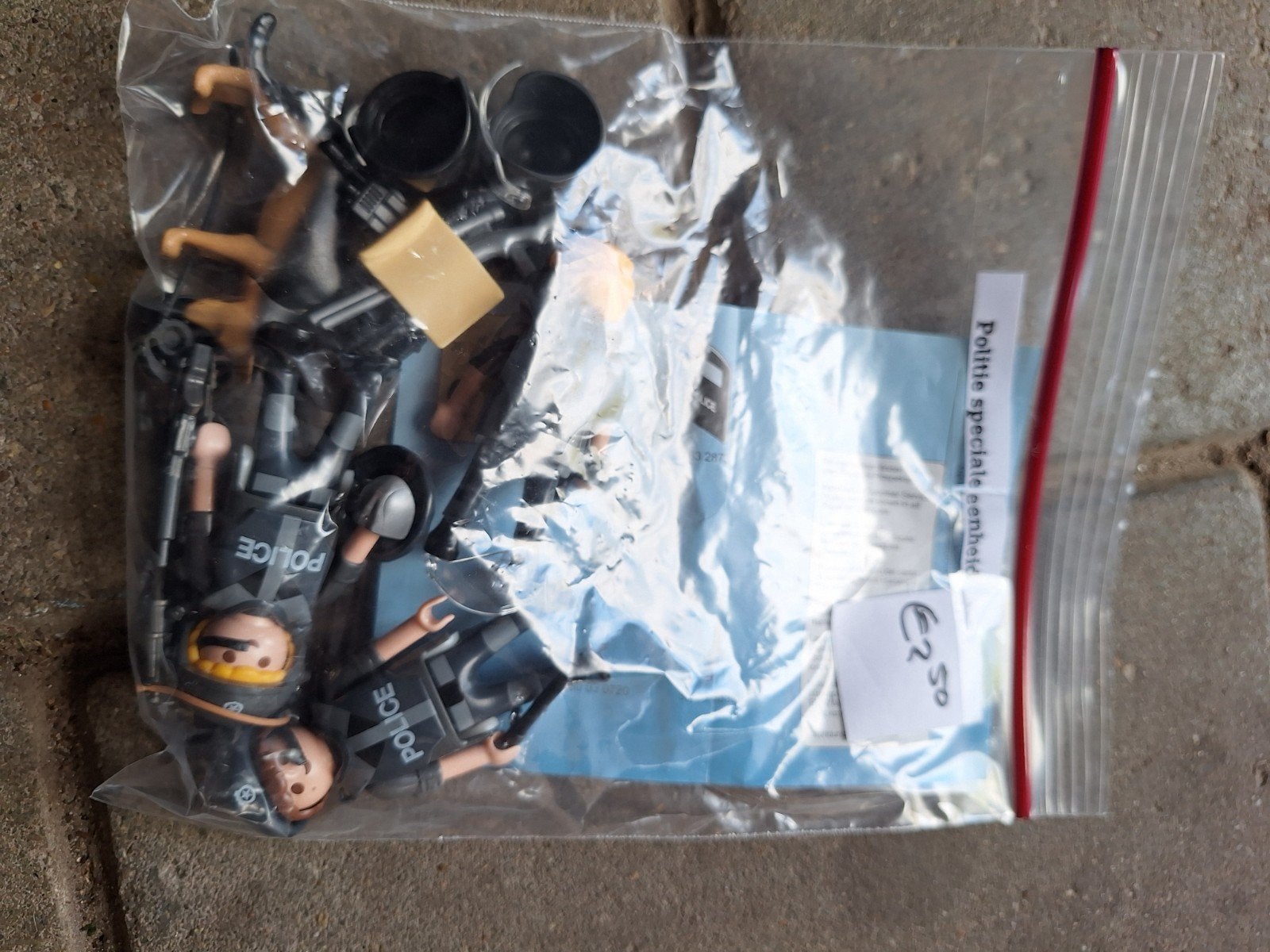 Playmobil Politie Speciale Eenheid (5186) + arrestatieteam, Ophalen of Verzenden, Gebruikt