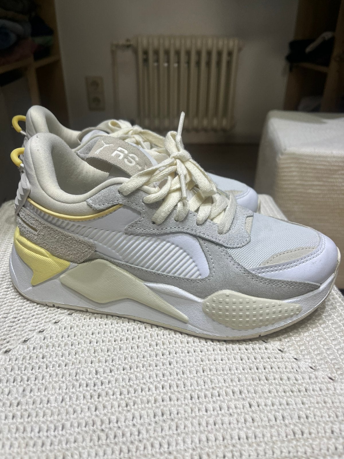 Puma RSX thrifted dames maat 37,5 ZGAN, Ophalen of Verzenden, Zo goed als nieuw, Schoenen