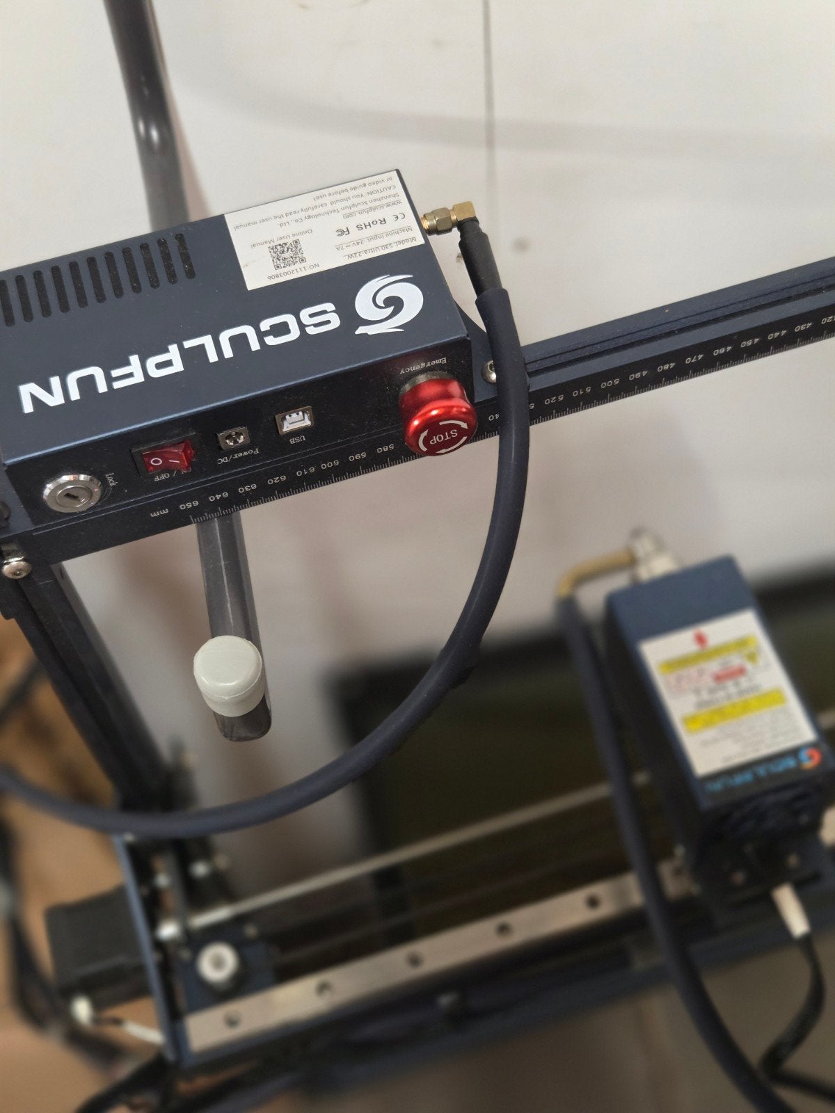 Sculpfun S30 Ultra 22W Laser graveur/snijder met upgrades, Ophalen, Zo goed als nieuw