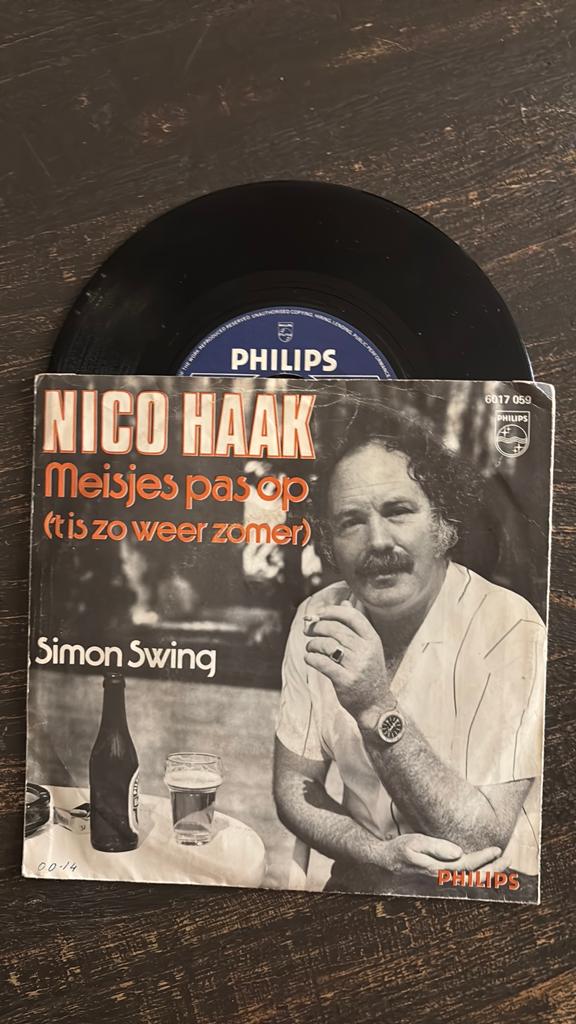Nico Haak - Meisjes pas op, Cd's en Dvd's, Vinyl Singles, Ophalen of Verzenden, Zo goed als nieuw, Nederlandstalig