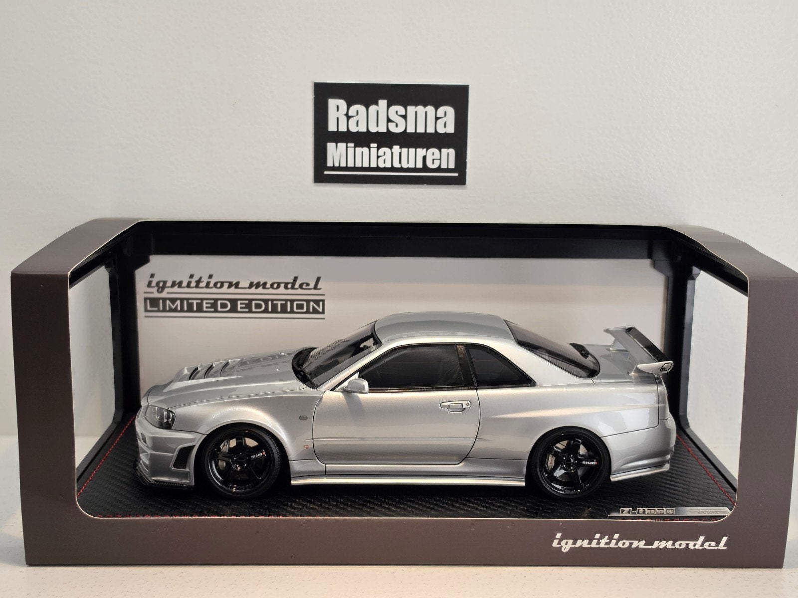 Nissan Skyline Nismo R34 GT-R Z-tune - 1:18 Ignition Models, Hobby en Vrije tijd, Modelauto's | 1:18, Ignition Models, Auto, Nieuw