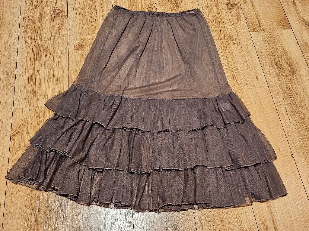 Taupe petticoat Less More M-XL incl verz €27,50, Overige kleuren, Verzenden, Maat 42/44 (L), Less More