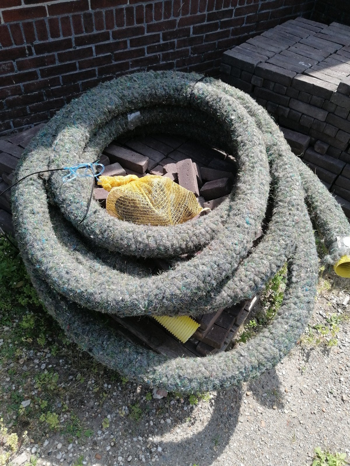 Nieuwe Drainage Buis 80mm, 13m met hulpstukken, Doe-het-zelf en Verbouw, Buizen en Afvoer, Ophalen, Pvc, 6 meter of meer, Nieuw