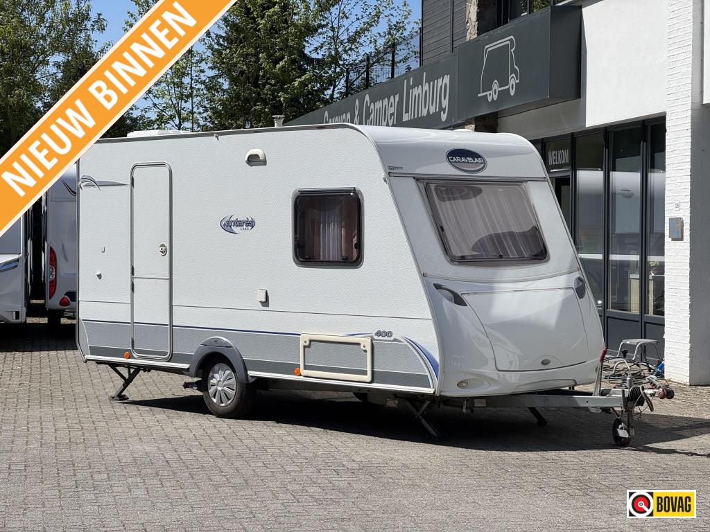 Caravelair Antares Luxe 400 , 2e Pinksterdag open, Caravans en Kamperen, Caravans, Overige typen, Treinzit, Schokbreker, Particulier