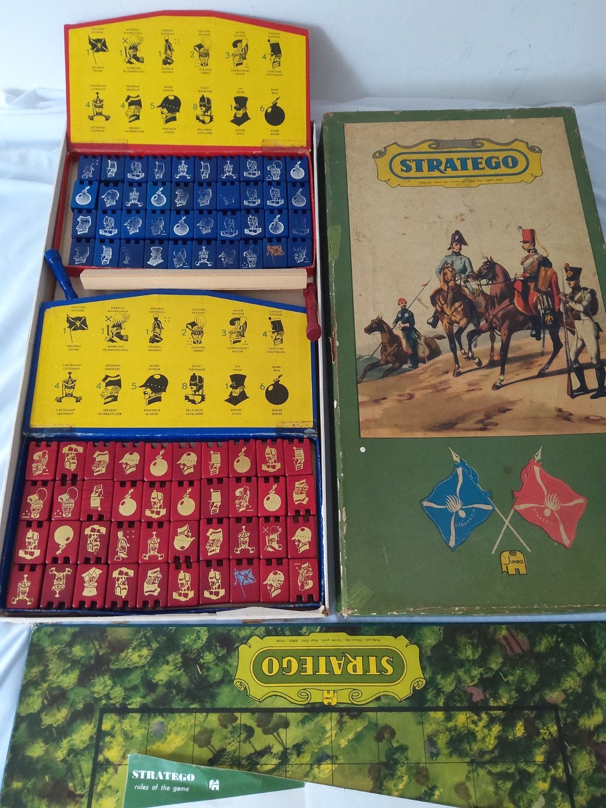stratego  compleet met beschrijving, Verzenden, Gebruikt