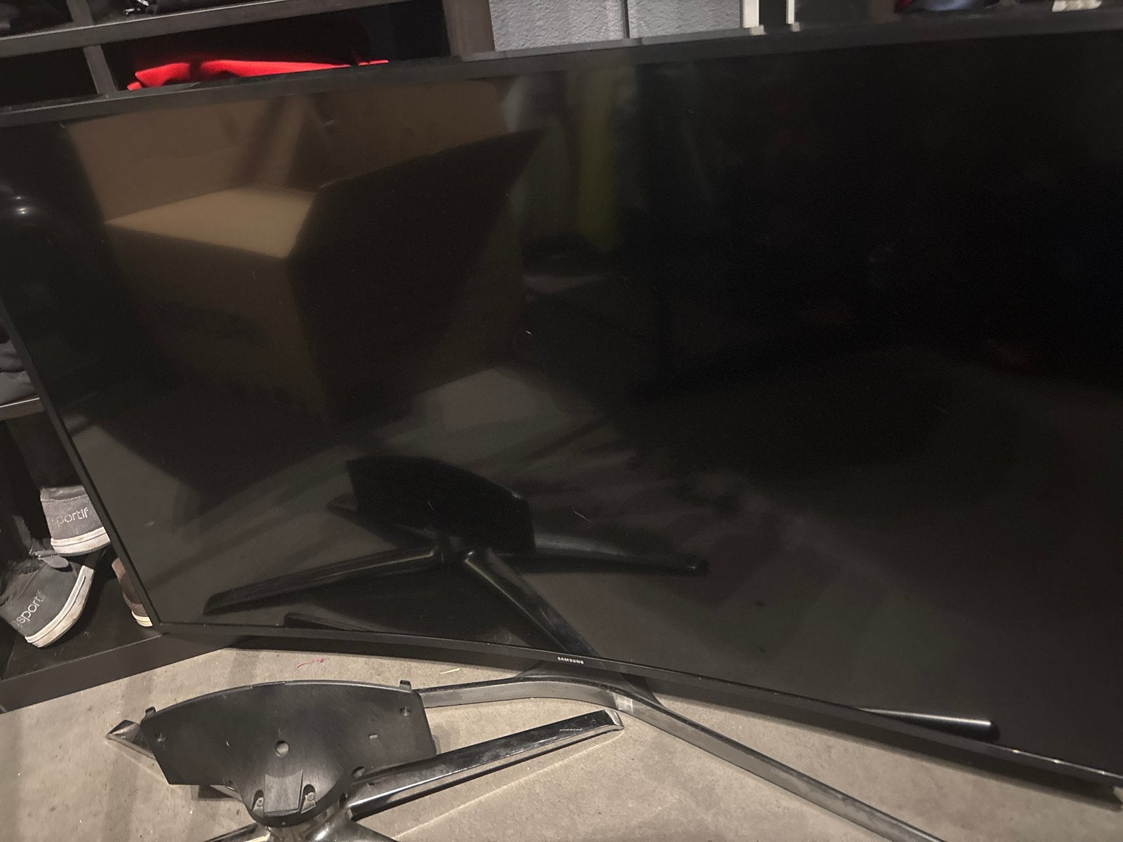 Curved Smart TV van Samsung, Audio, Tv en Foto, Televisies, Ophalen of Verzenden, Gebruikt, Samsung, Smart TV