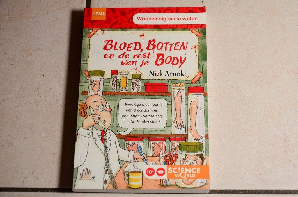 Waanzinnig om te weten: Bloed, Botten en de rest van je Body, Ophalen of Verzenden, Zo goed als nieuw, Non-fictie