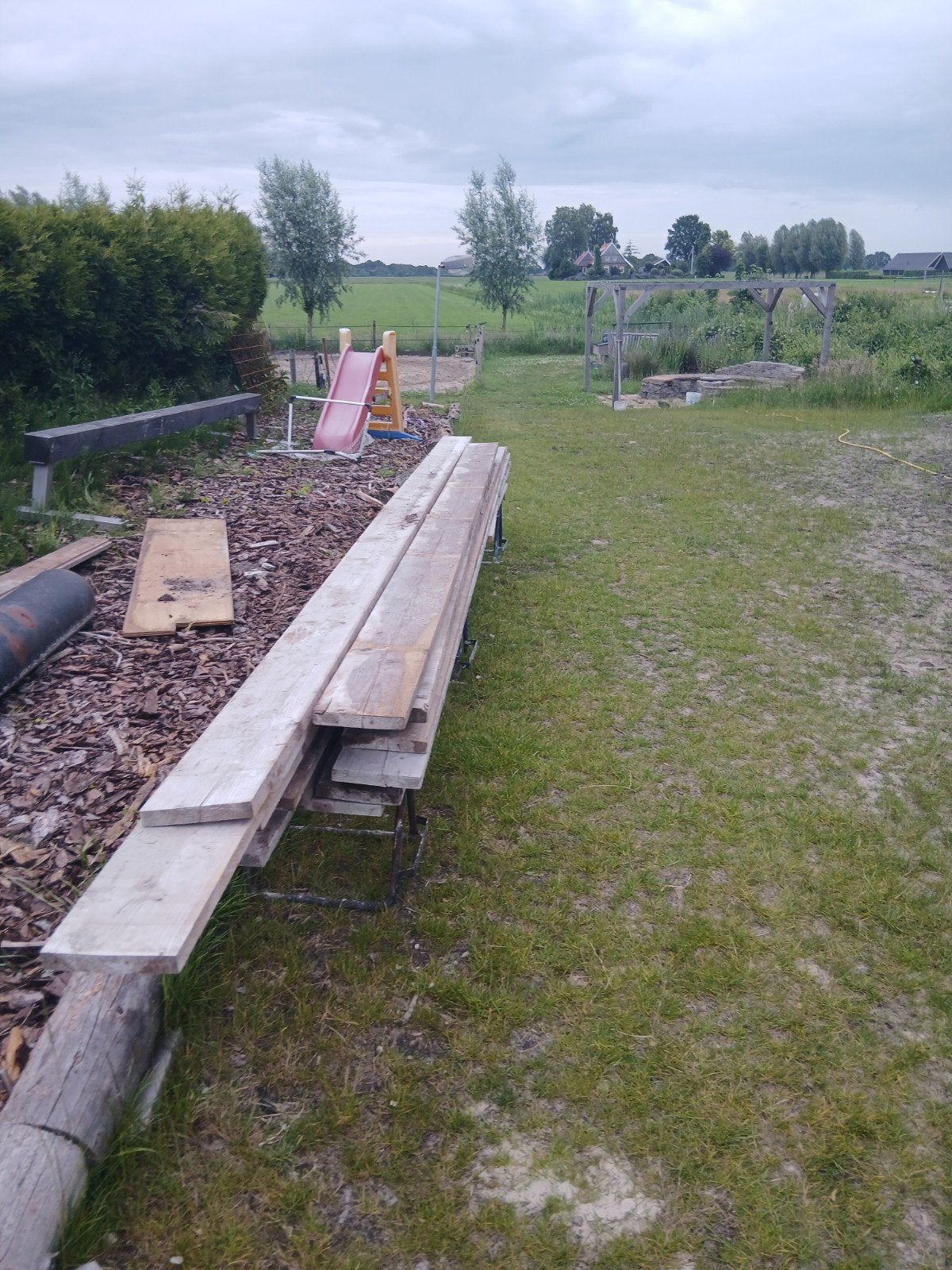 steigerplanken, Ophalen of Verzenden, Gebruikt