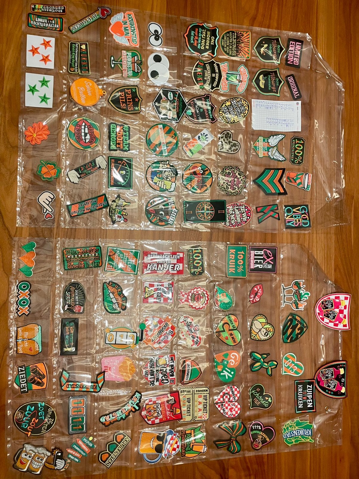 Carnavals emblelen kruikenstad, Carnaval, Nieuw, Overige maten, Ophalen of Verzenden