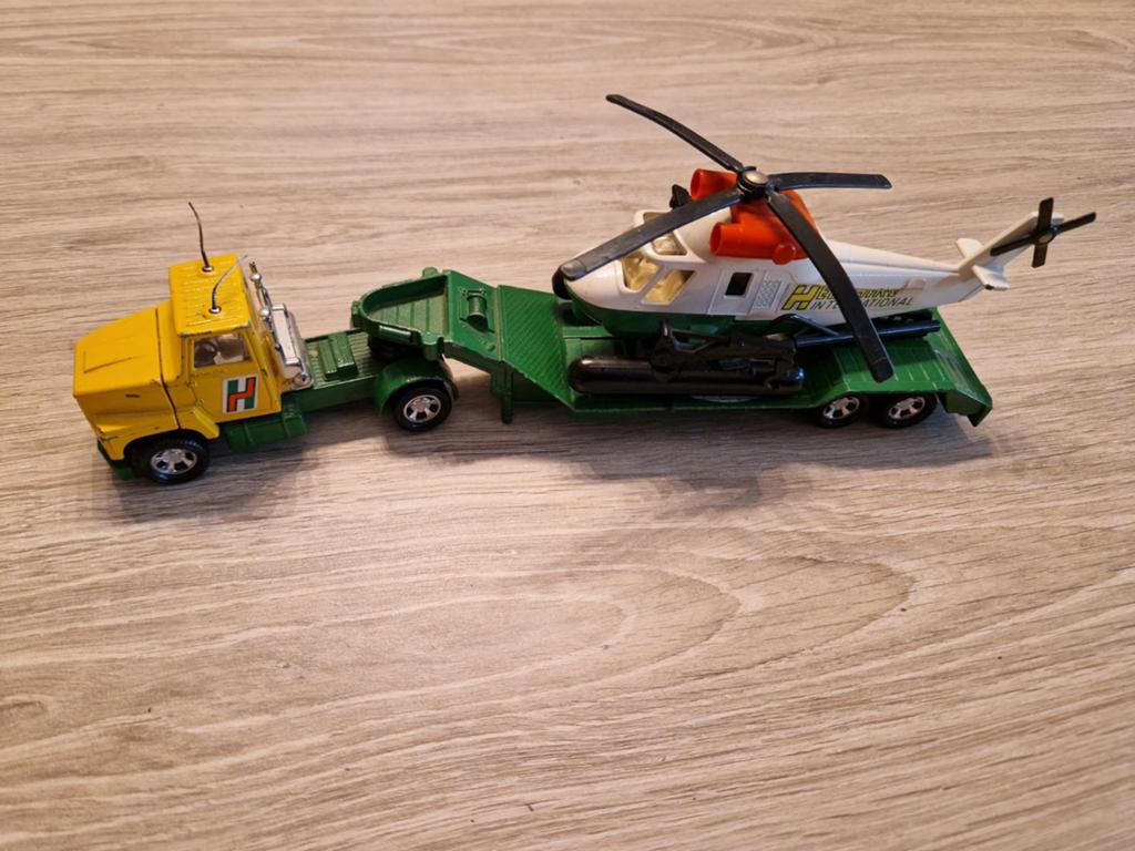 Matchbox Super Kings K-92 Helicopter Transporter Lesney, Ophalen of Verzenden, Gebruikt