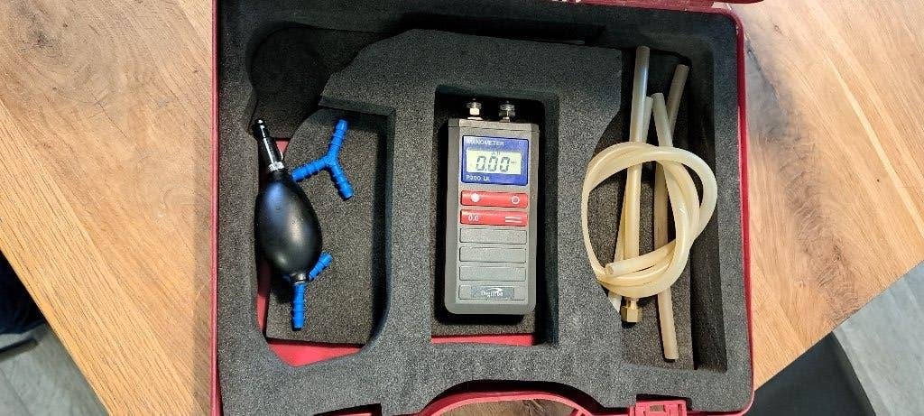 gasdrukmeter, Doe-het-zelf en Verbouw, Ophalen of Verzenden, Zo goed als nieuw, Druk
