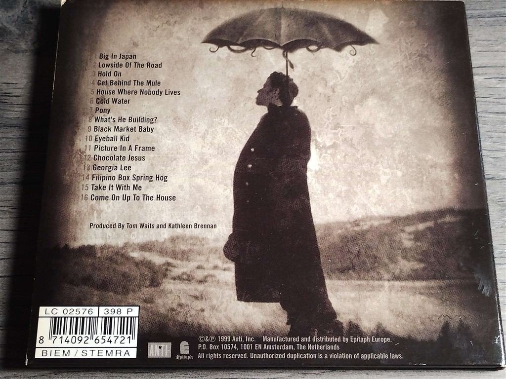 Tom Waits - Mule Variations [Digipack], Ophalen of Verzenden, Zo goed als nieuw, Jazz