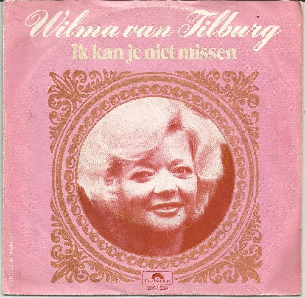 VERKOCHT Wilma Van Tilburg ‎: Ik Kan Je Niet Missen (1979), Fotohoes, 7 inch, Ophalen of Verzenden, Zo goed als nieuw
