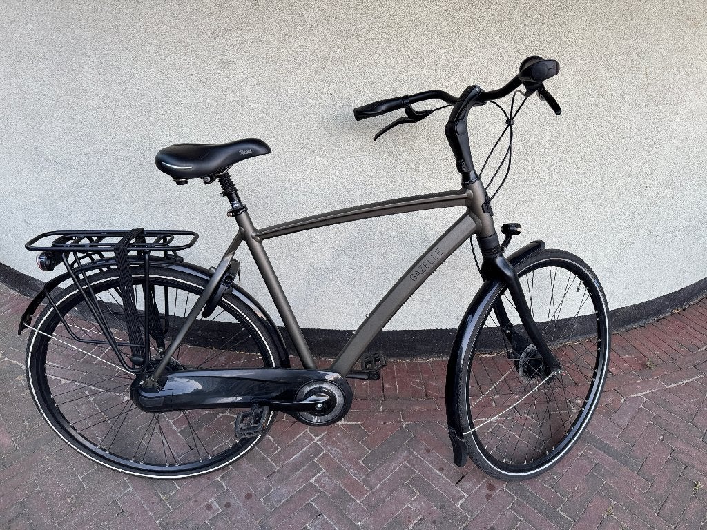 Gazelle Chamonix C8 H57 herenfiets ZGAN, Fietsen en Brommers, Verzenden, Versnellingen, Zo goed als nieuw, Gazelle